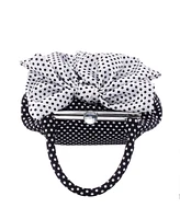Nina Small Bow Frame Crossbody Bag