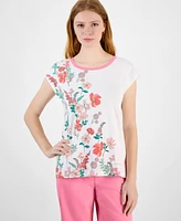 Tommy Hilfiger Women's Floral-Print T-Shirt