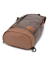 Tsd Brand Urban Light Coated Canvas Sling Bag
