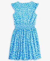 Epic Threads Kid Girl Heart Smocked Jersey Cotton Dress, Exclusively at Macy's