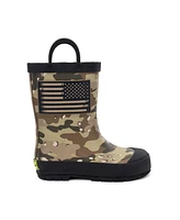 Western Chief Big Boys Frontier Flag Camo Rain Boot