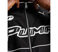 Puma Men's Relaxed-Fit Logo Graphic Track Jacket