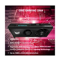 acer Predator BiFrost Amd Radeon RX7600 Overclocking Graphics Card | 8GB GDDR6 128-bit 18 Gbps | Dual Fan Hybrid Cooling and Vapor Chamber | Tpd 180W