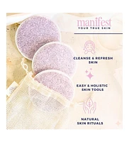 Skin Mantra Bamboo Charcoal Makeup Remover Pads – Reusable Cleansing & Makeup Remover Pads