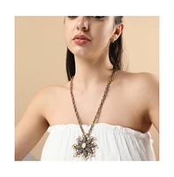 Party Stone Pendant Necklace