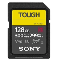 Sony 128GB Uhs-ii Tough G-Series Sd Card 2-Pack Bundle with Case and Reader