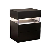 3-Drawer Nightstand Dresser for Bedroom End Table with Storage and Modern Design