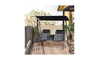 Outdoor Patio Swing Chair Relaxing Hanging for Garden, Porch, or Backyard Comfort