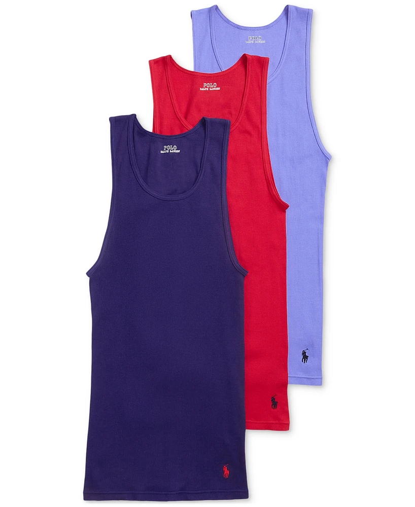 Polo Ralph Lauren Men's 3-Pack Classic-Fit Tank Tops