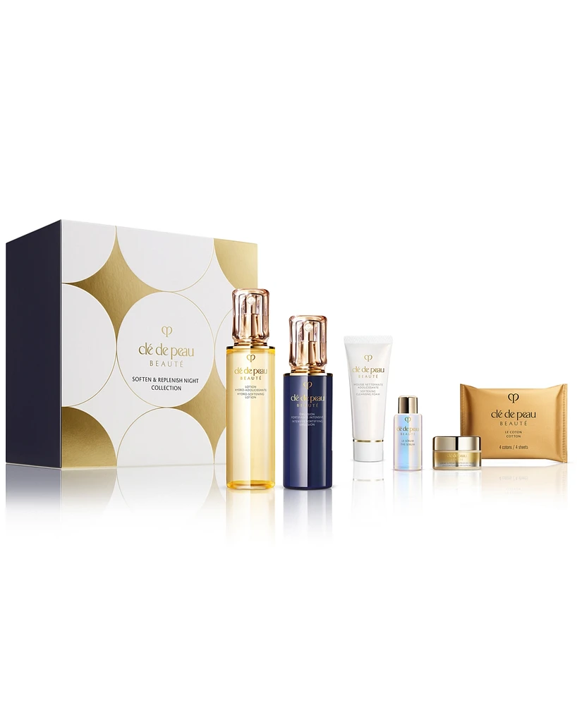 Cle de Peau Beaute 6-Pc. Soften & Replenish Night Skincare Set