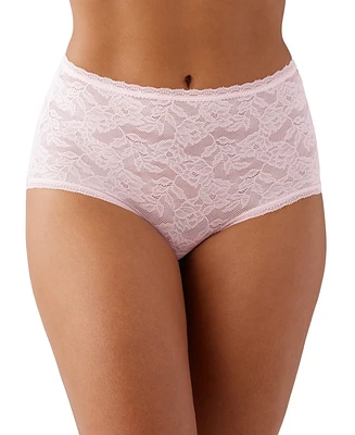 Wacoal Women's High Profile Floral Lace Briefs 875388