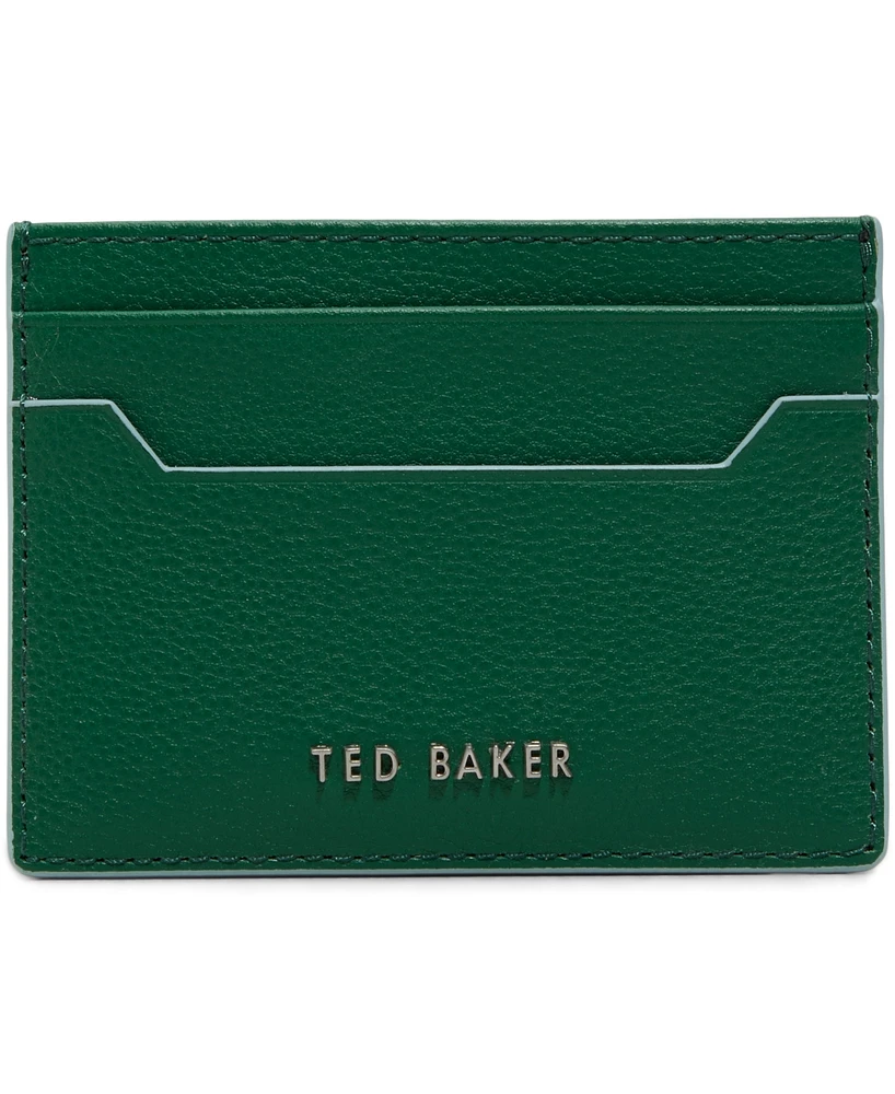 Ted Baker Pebble Bright Green Leather Wallet