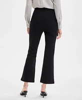 I.n.c. International Concepts Women's High-Rise Hollywood Ponte Kick-Flare Pants, Exclusively at Macy's