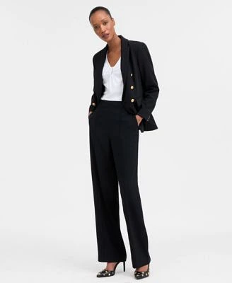 I.N.C. International Concepts Womens Straight Leg Pull On Pants Xs P Xl Exclusively At Macys