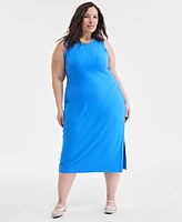 On 34th Trendy Plus Tank Midi Dress, Exclusively at Macy's