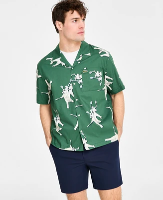 Lacoste Men's Relaxed-Fit Rene Short-Sleeve Shirt - 132
