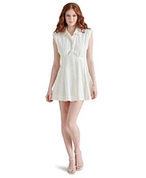 Steve Madden Women's Maisha Pintucked Mini Dress