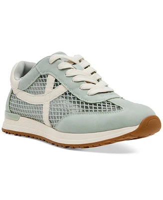 Dv Dolce Vita Women's Joque Mesh Sporty Retro Lace-Up Sneakers