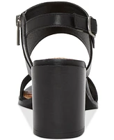 Lucky Brand Women's Dinzin Two-Strap Block-Heel Sandals