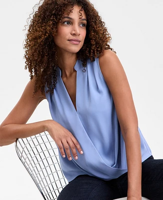 I.n.c. International Concepts Women's V-Neck Sleeveless Top, Exclusively at Macy's