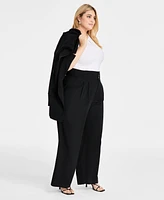 Bar Iii Trendy Plus Wide-Leg Pants, Exclusively at Macy's