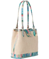 Brahmin Fiora Staycation Grandview Medium Bucket Bag