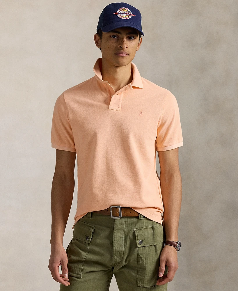 Polo Ralph Lauren Men's Classic-Fit Mineral-Dyed Mesh Shirt