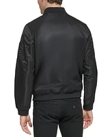 Levi's Men's Flight Full-Zip Satin Bomber Jacket