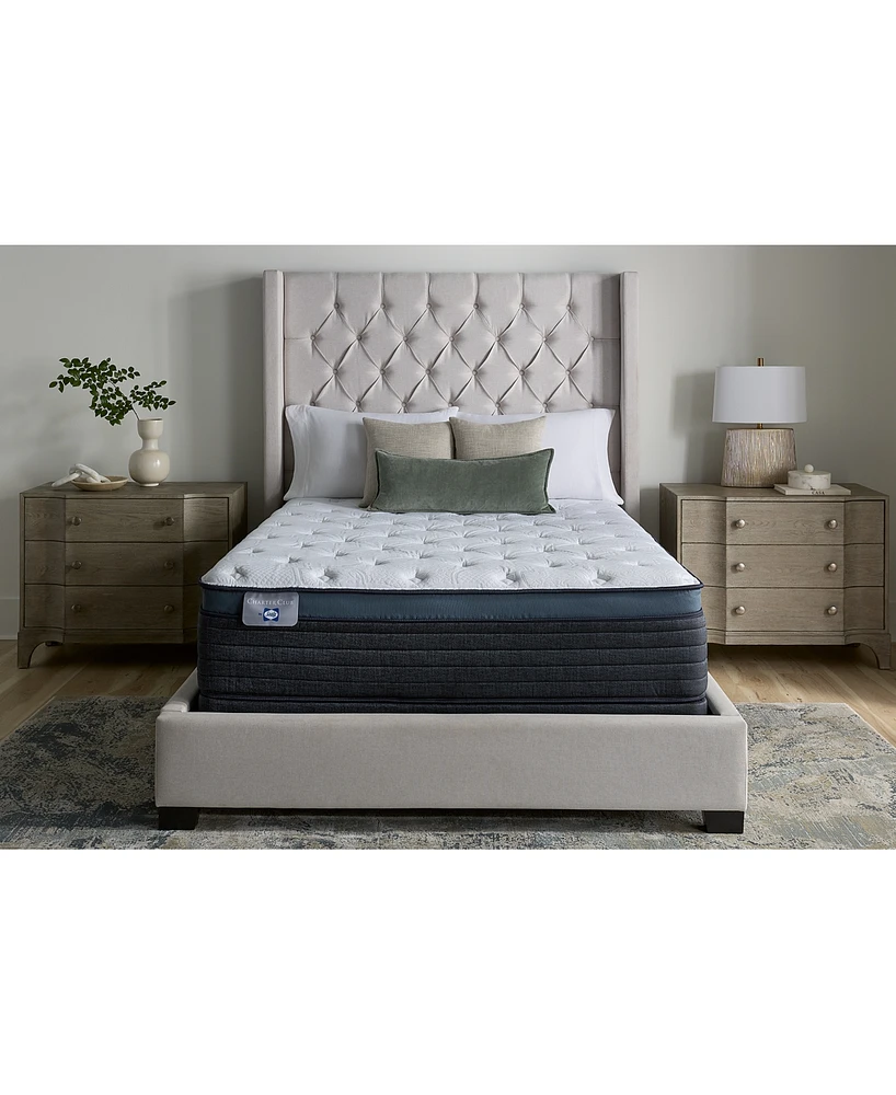 Charter Club by Sealy 14.5" Mystic Bay Firm Euro Top Mattress