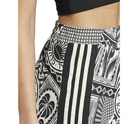 adidas Women's X Farm Rio Graphic Side-Striped Skirt