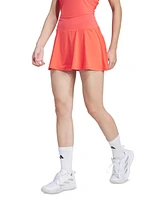adidas Women's Club Wavy-Print Tennis Mini Skort