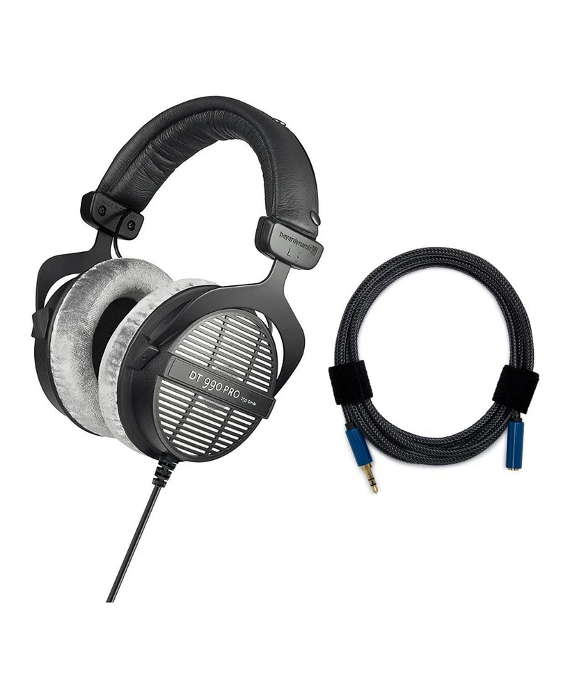 Beyerdynamic Dt 990 Pro 250-Ohm Open Studio Headphone with Knox Gear Cable