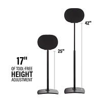 Sanus Height-Adjustable Speaker Stand for Sonos Era 300 - Each