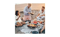 Small Charcoal Grill with Smoker for Outdoor Adventures