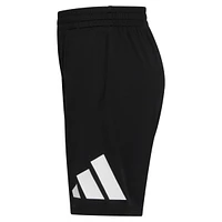 adidas Big Boys Elastic-Waistband Essentials Logo Shorts