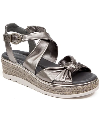 Jambu Women's Diana Slip on Wedge Sandals