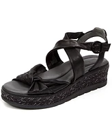 Jambu Women's Diana Slip on Wedge Sandals