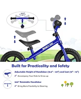 Kids No Pedal Balance Bike Adjustable Ages 30 Months to 5 Years