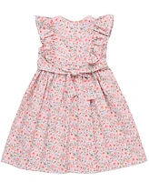 Bonnie Jean Toddler and Little Girls Ditsy Floral Print Smocked Dress