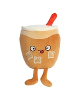 Aurora Small Izzi Iced Coffee Wackadoodles Crazy Plush Toy Brown 6"