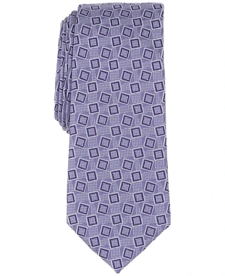 Alfani Men's Crater Geometric Tie, Exclusively at Macy's