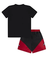 Jordan Little Boys 2-Piece Stacked Play Shorts and T-Shirt Set