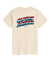 Airwaves Men's Captain America Short Sleeve T-Shirt