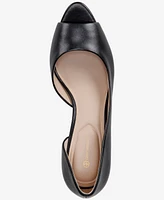 Giani Bernini Women's Valorr Memory Foam Peep Toe d'Orsay Dress Pumps, Created for Macy's