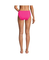 Lands' End Women's Mid Rise Bikini Bottoms