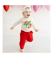 Sweet Wink Baby Boys Love Bites Valentine's Day Long Sleeve Bodysuit