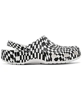 Crocs Men's Classic Warped Checker Clog from Finish Line