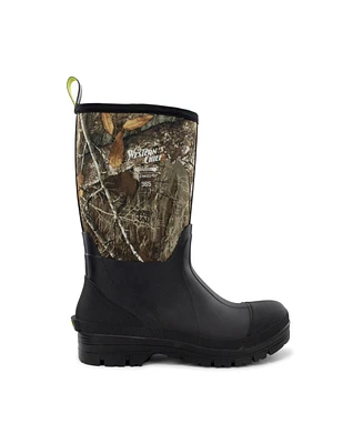 Western Chief Men's 365 Realtree Neoprene Mid Cold Weather Boot