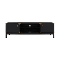 Galio 2 Door Shelf Media Stand