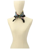 Kate Spade New York Women's Gingham Garden Bandana Scarf